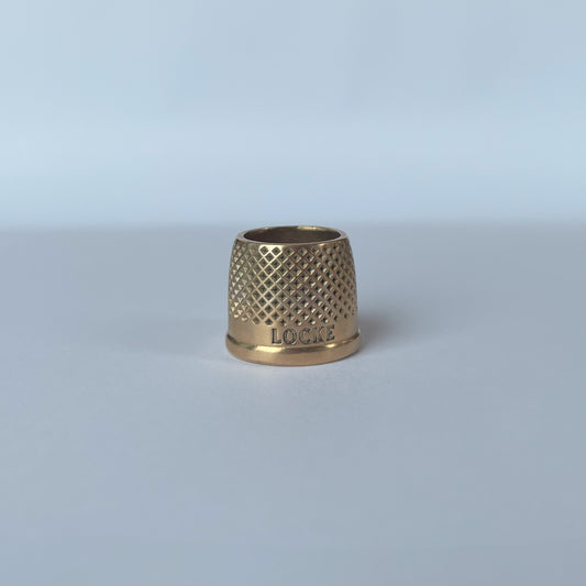 Tailor's Thimble - Bronze/White Bronze
